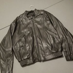 Heavy Duty LEATHER JACKET sz 52